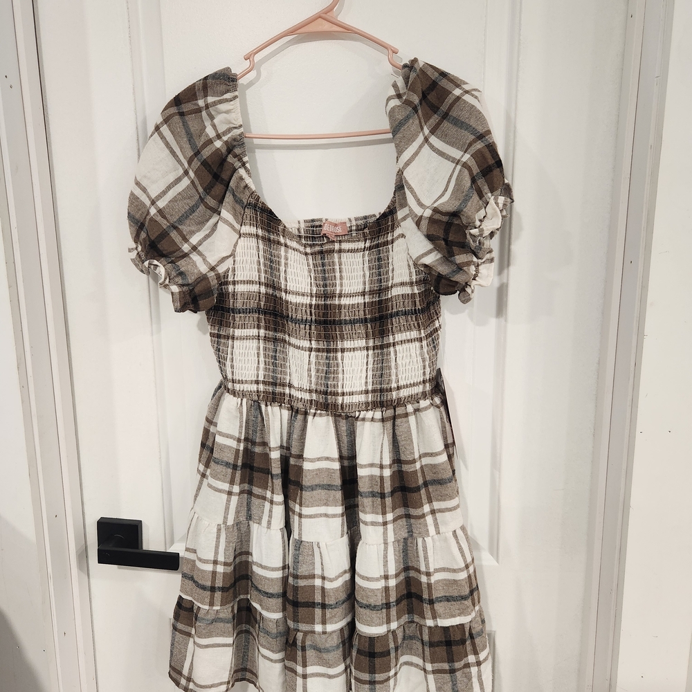 Plaid Top